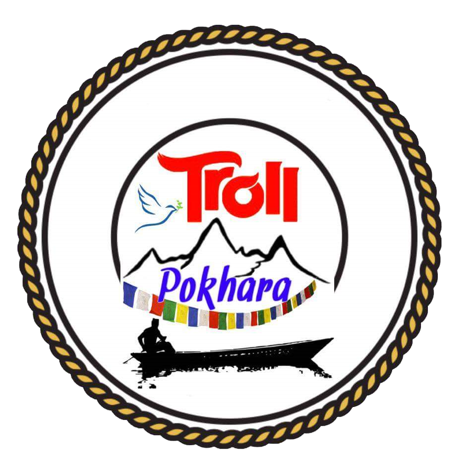 Troll Pokhara circular logo